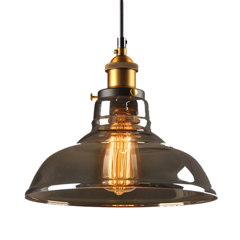 

Vintage Loft Pendant Lights Wrought Iron Retro Edison Hanging Lamp Industrial Bar Living Kitchen Dining Room Lamps