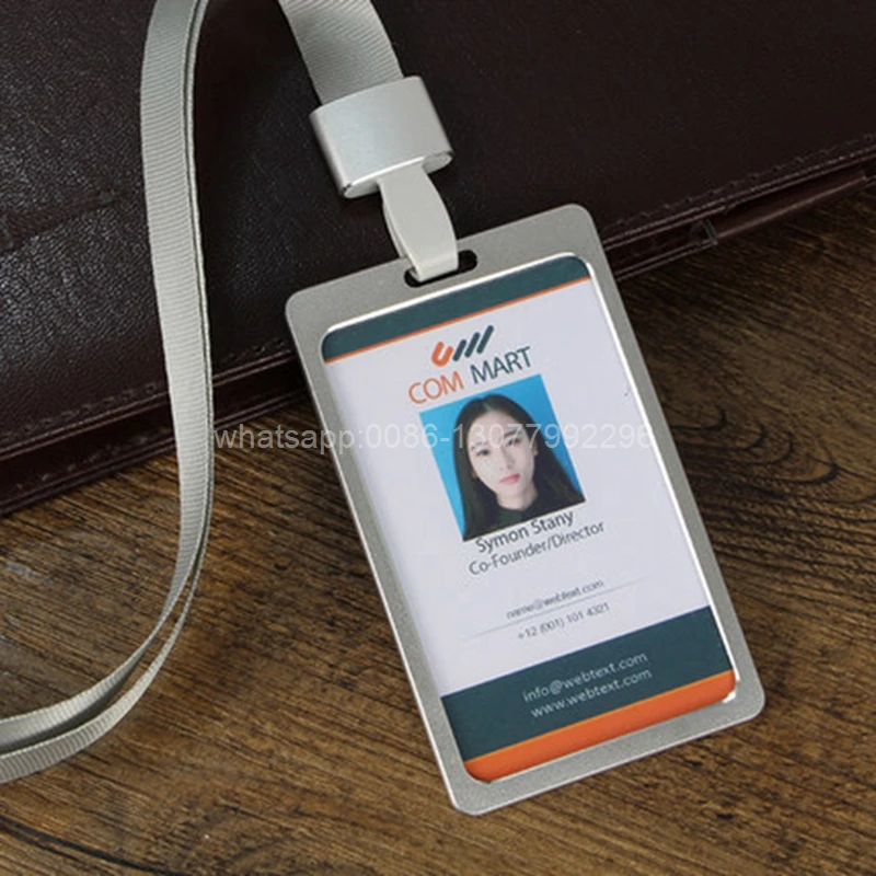 1 шт. офисная и школьная компания id карта разрешения на работу алюминиевый