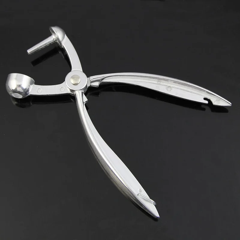 1 шт. металлический Алюминий прибор для удаления косточек из вишен оливки Pitter Ям