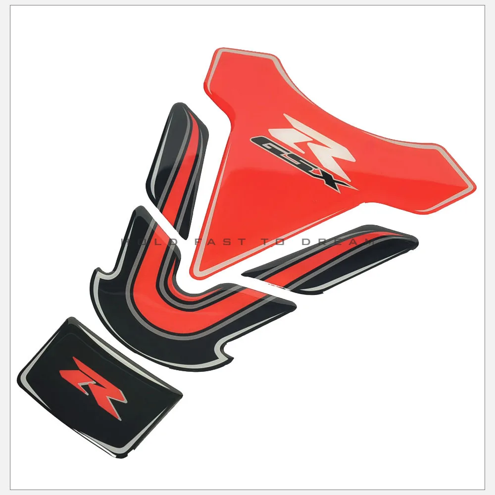 3D бак мотоцикла Pad Protector Наклейка Мотокросс Tankpad GSXR наклейки чехол для Suzuki gsx r 600 750