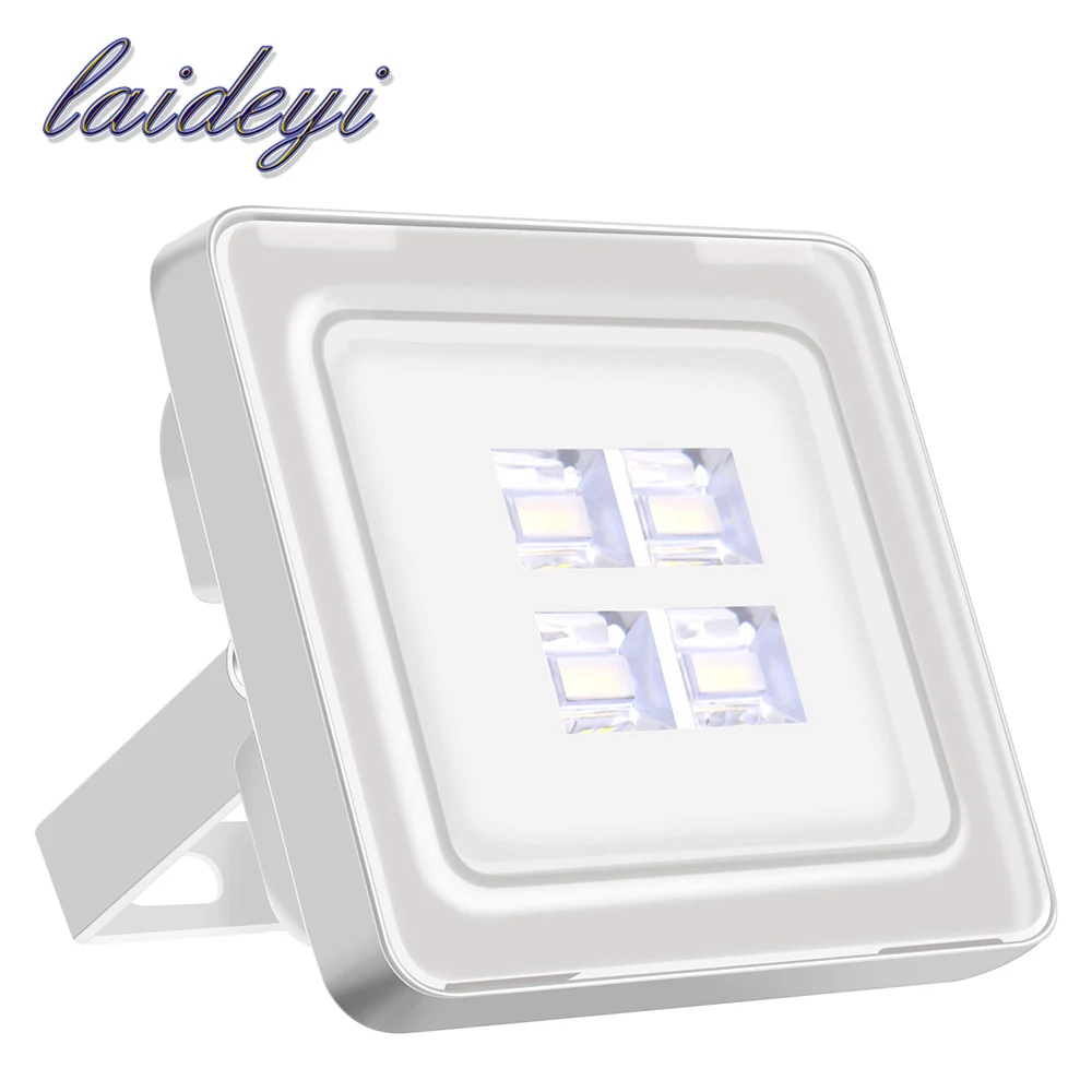 LAIDEYI новые светодиодные прожекторы ультратонкий 10 Вт 220VAC 900lms наружный уличный