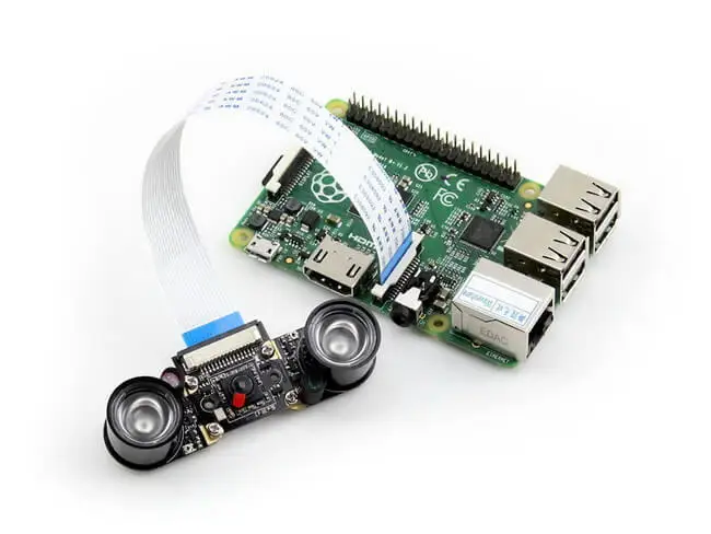 Raspberry Pi 3 model B/4B NoIR Ночная камера с 2 бесплатными ИК подсветками|camera target|camera led lightlight