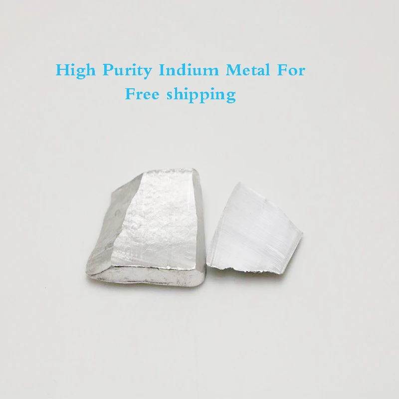 50Grams Indium Metal 99.99% Pure Cheap Free Shipping |