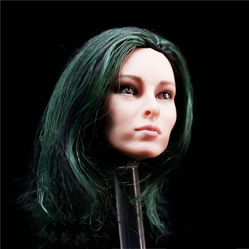 1/6 масштаб Европейская звезда Эмма Дюмон голова Лепка резьба для 12 ''фигурки