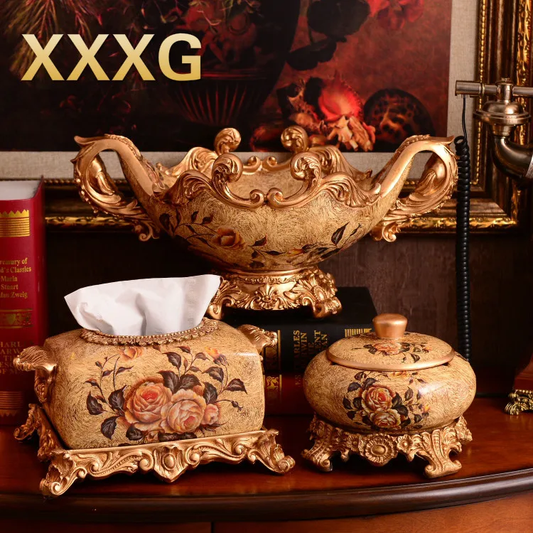 XXXG/Высококачественная Роскошная Европейская стильная тканевая коробка
