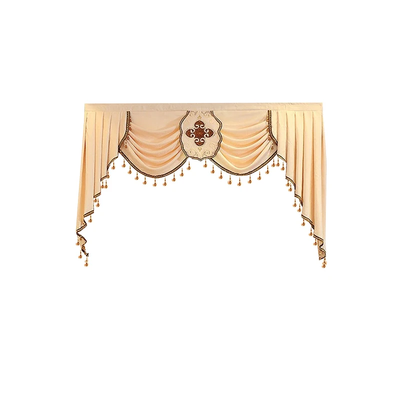 Style 6 Pelmet Европа роскошные подзорные шторы для гостиной шторы на окна для спальни шторы 1 шт. индивидуальный заказ - Цвет: Style 6