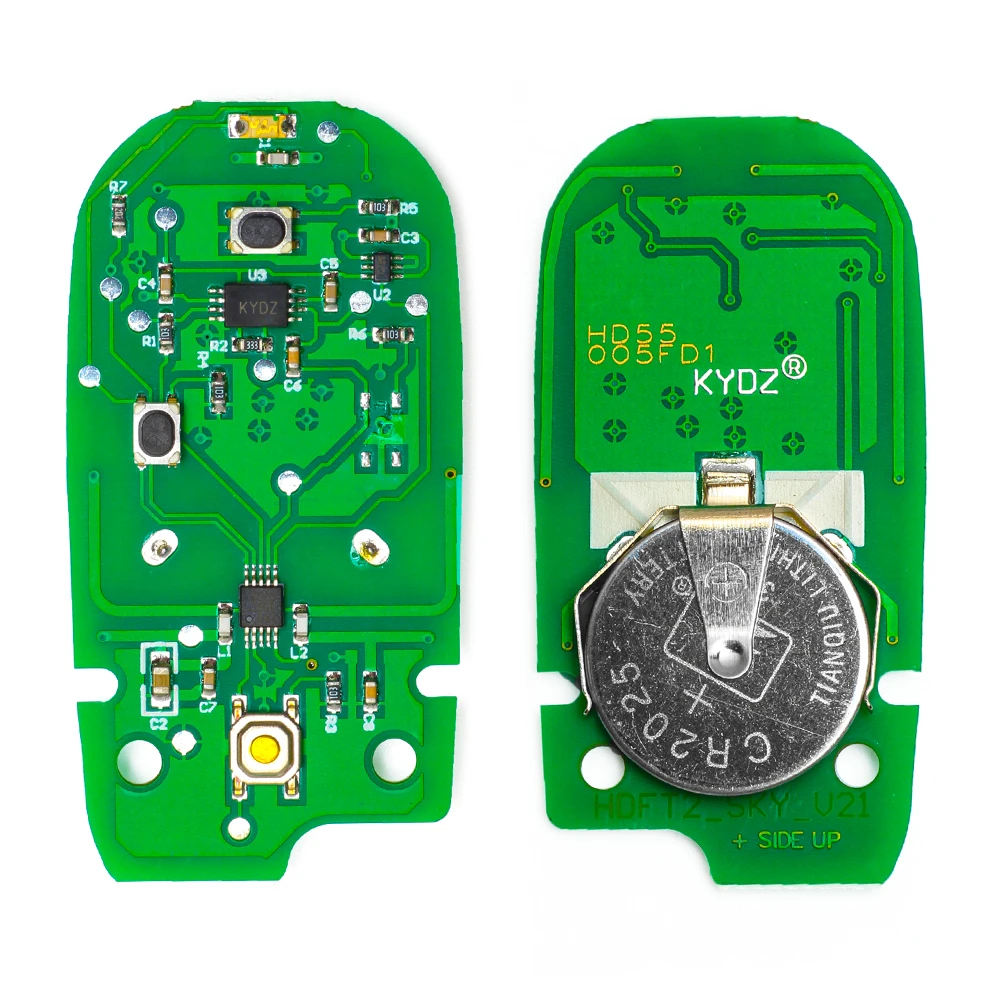 

KEYECU 10X, 2 + 1 433 Honda - 2001-2007, FCC: NHVWB1U523 NHVWB1U521