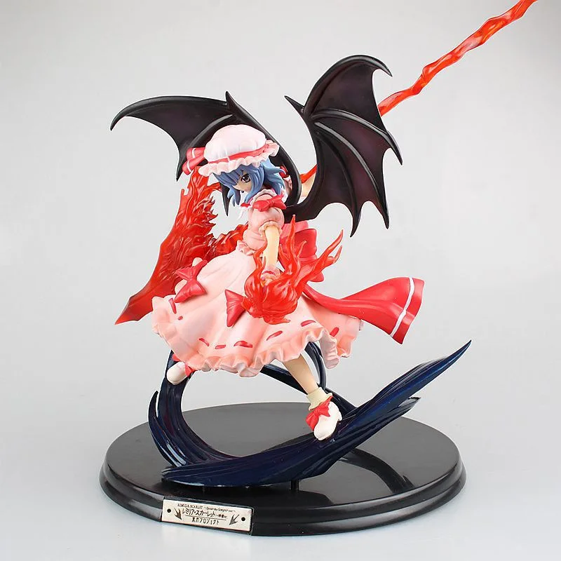 1/7 Масштаб Аниме Фигурка Touhou Project Little Devil Remilia Scarlet Gungnir Ver 25 см Модель ПВХ Коллекционная пикантная кукла-девушка