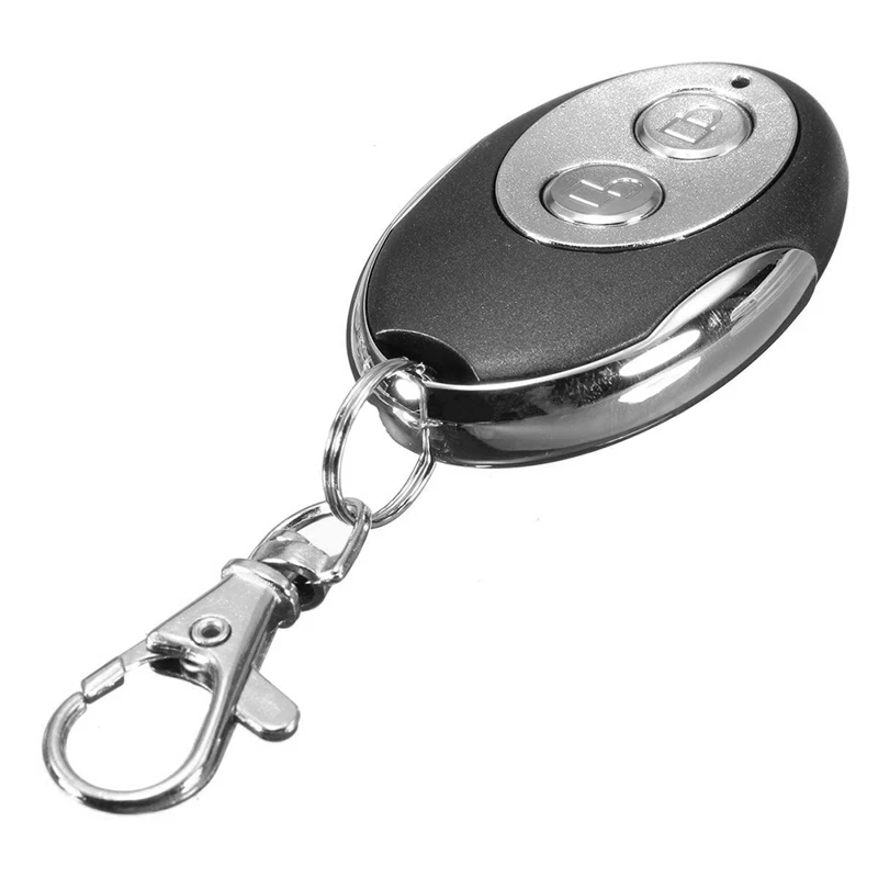 Universal 2 Channels Electric Garage Door Cloning Remote Control Key Fob 433mhz |