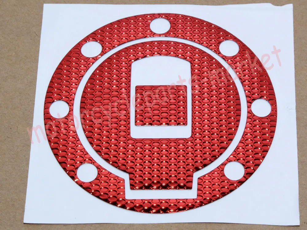 Motorcycle Red Fuel Gas Cap Cover Pad Sticker For Yamaha YZF R1 1998-1999 R6 1999-2000 600 750 1000 TDM850 900 TRX850 | Автомобили и