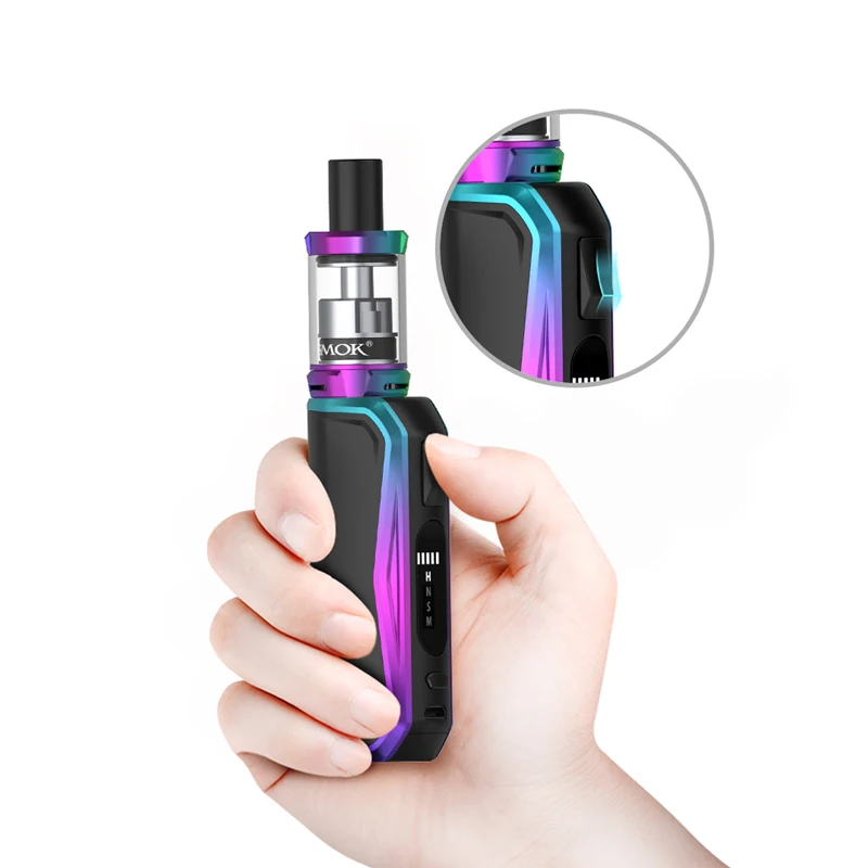 Оригинальный SMOK Priv N19 комплект 1200 мАч батарея M/S/N/H 5 30 Вт 2 мл Nord 19 бак Mesh 0.6ohm 0.8ohm