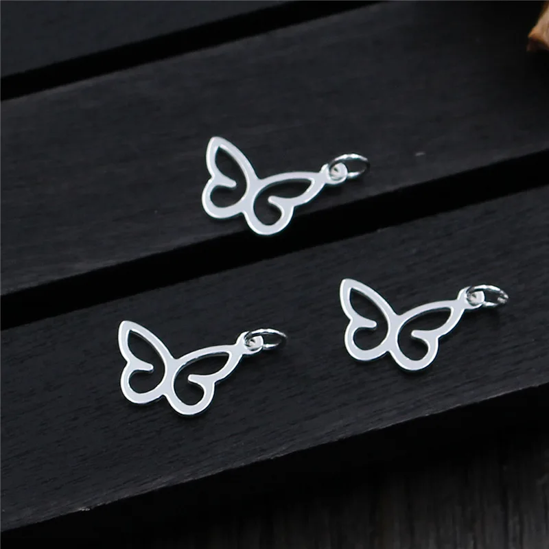 Подвеска-бабочка из серебра 925 пробы ювелирные изделия | Украшения и аксессуары