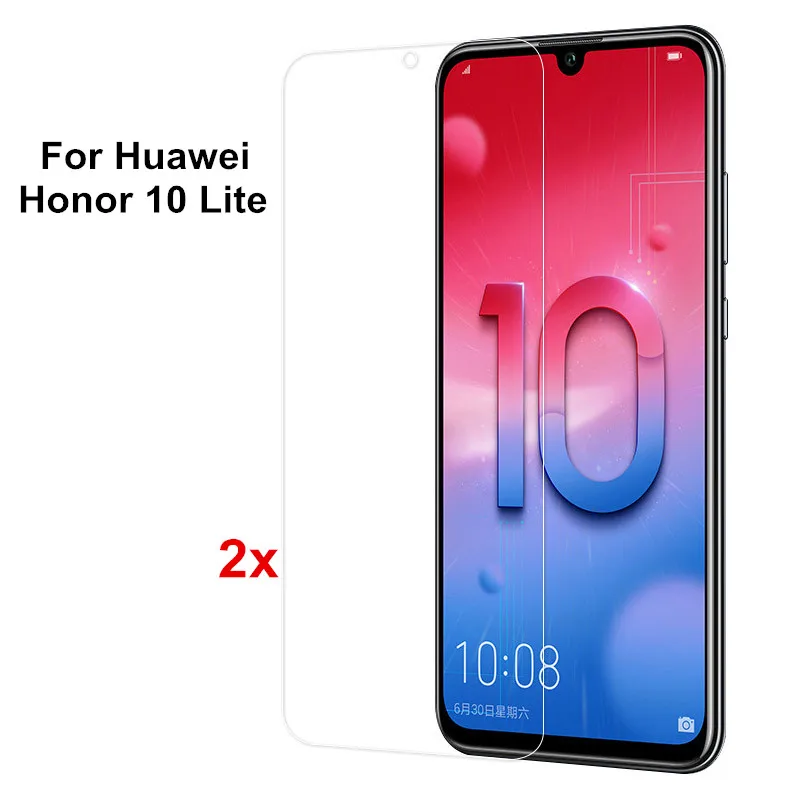CCDZ 2 шт 9 H пленка из закаленного стекла для huawei Honor 10 Lite Защитная прозрачная