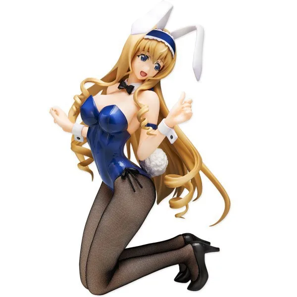 Бесплатная доставка 12 &quotInfinite Stratos аниме cecilia Alcott кролик на коленях Ver. В упаковке 30