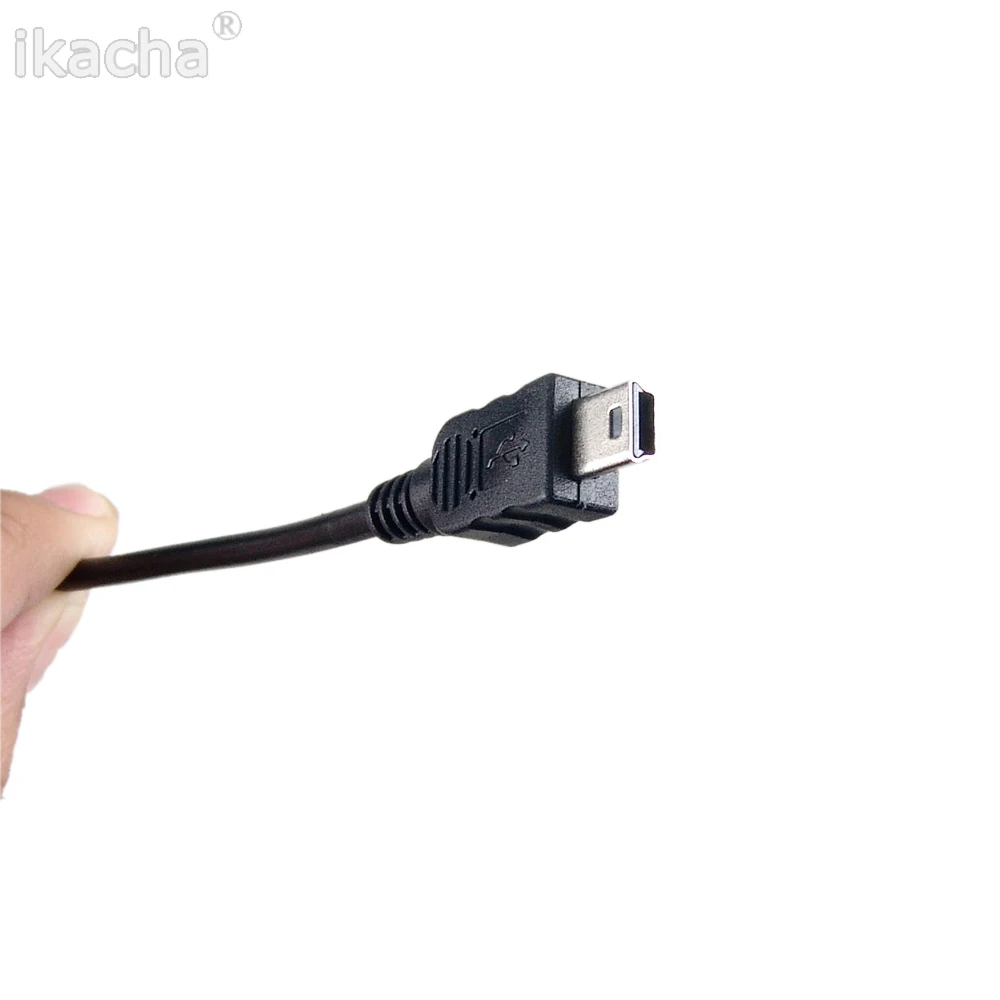 Кабель для зарядки и передачи данных Mini USB 2 0 кабель видео провод камеры Canon серия 1