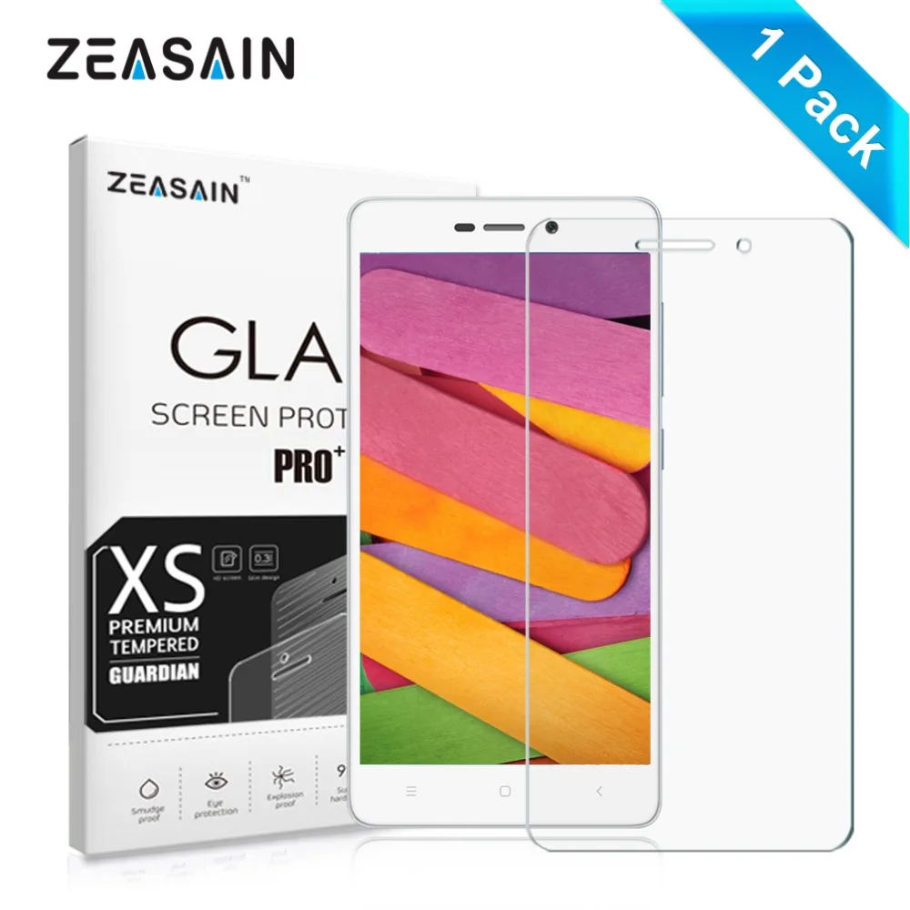 Оригинальная защитная пленка ZEASAIN HD для экрана 0 3 мм из закаленного стекла xiaomi redmi