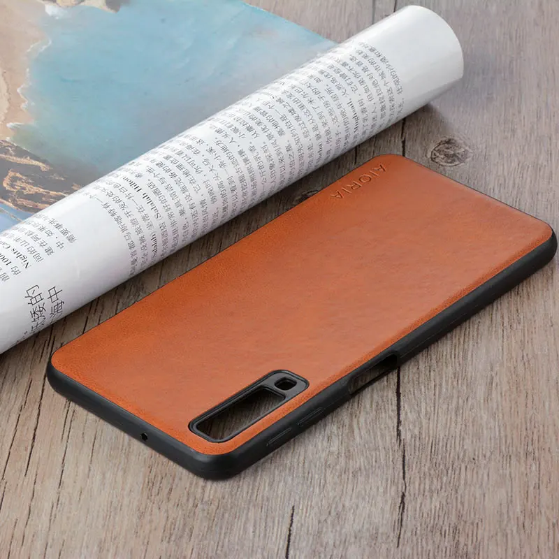 Чехол для Samsung Galaxy A5 A6 A7 A8 A9 Plus Star 2017 2018 coque роскошный винтажный кожаный чехол