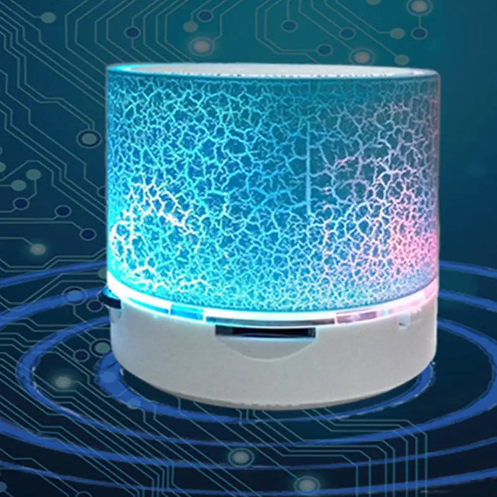 

LED Mini Portable Wireless Bluetooth Speaker Outdoor USB Music Sound Play Wireless Bluetooth Speaker for Mobile Phone Laptop