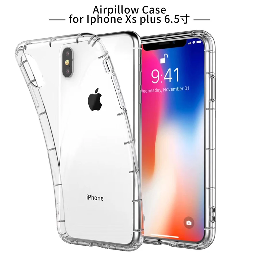 NEW Luxury Clear Silicon Soft TPU Case For iphone phone ultra-thin Super soft shatter-resistant Silicone protective cover |