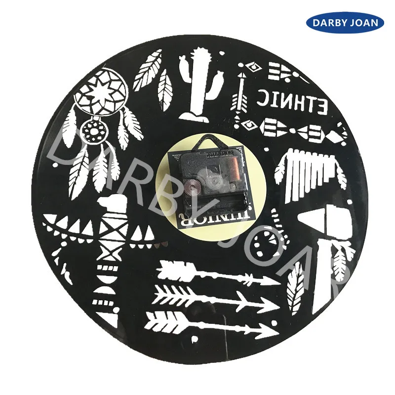 Креативные Часы CD с виниловой пластиной настенные часы мотивом фильма мечты