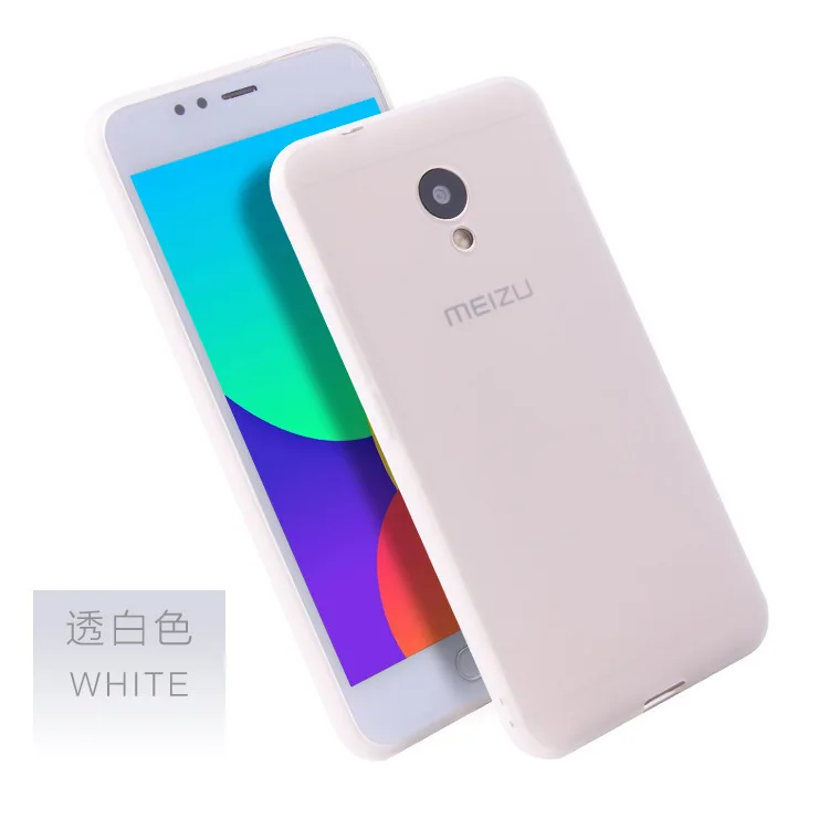 Чехол на заднюю панель из ТПУ чехол для meizu M5 M6 M6S M5note M3 M3S M3note M5C M6note MX6 Мягкая силиконовая накладка на заднюю панель для meizu Pro6 7 U10 U20 чехол - Цвет: Clear