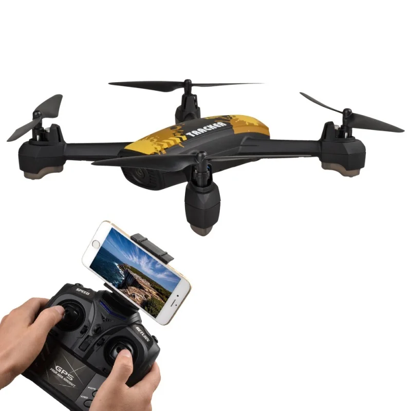 Профессиональный GPS WIFI FPV selfile RC Дрон трекер JXD518 2 4G 720P HD камера Квадрокоптер IOS Android