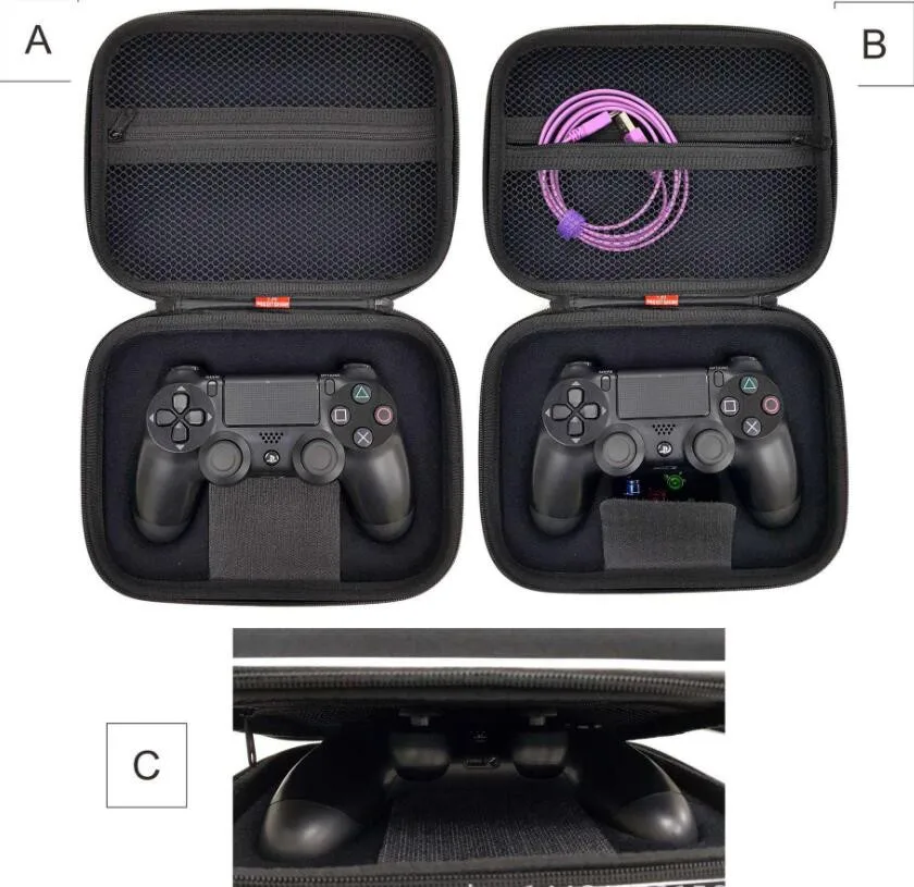 PS4 противоударный Карманный защитный Дорожный Чехол для переноски контроллер сумка чехол для Playstation 4 Slim Pro контроллер геймпад оболочка ручка