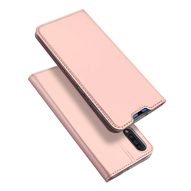 DUX DUCIS кожаные флип-Чехлы для samsung Galaxy A40 A70 Чехол-бумажник для Galaxy A60 A20 samsung M20 M10 M30 M40 A 40 70 Funda - Цвет: Rose Gold