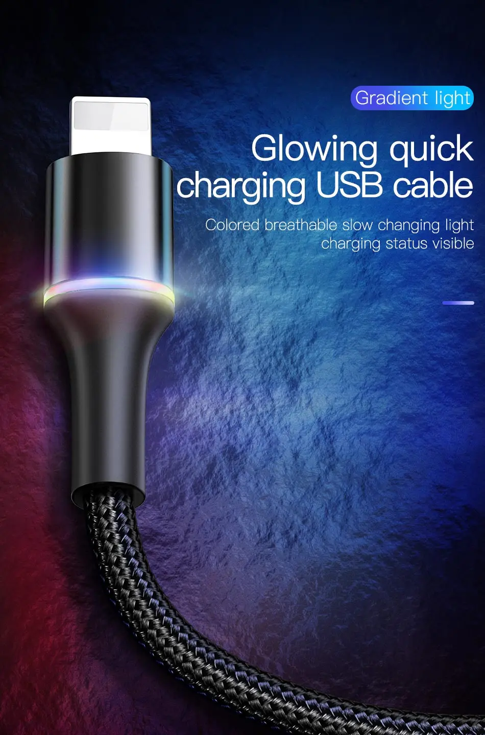 Baseus USB кабель для iPhone 2.4A Быстрая зарядка данных зарядное устройство для iPhone 11 Pro Max X Xr Xs 8 7 6S iPad шнур Кабели для мобильных телефонов