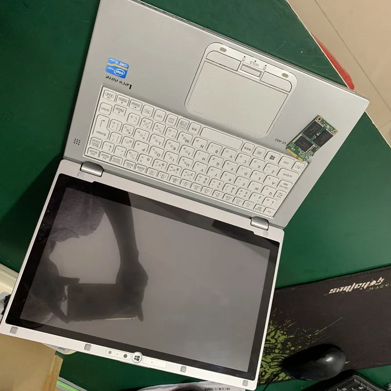 Mb star c5 c4 и для bmw icom a2 программное обеспечение 2in1 ssd 1 ТБ ноутбук cf ax2 планшет 8 г