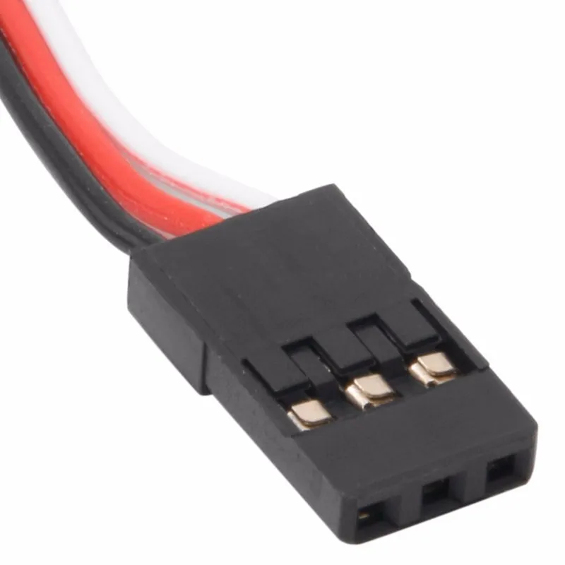 22AWG Silicone 10pcs/lot 100mm 10cm JR male to female Servo extension wire cable straight for plug connecting servos cables | Электроника