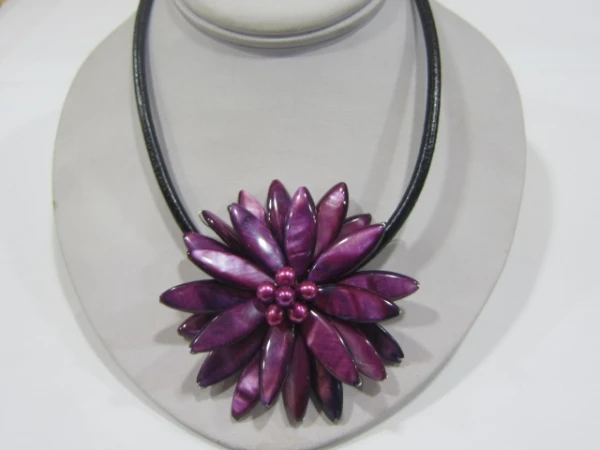 Лидер продаж 2017 женские круглые ожерелья и подвески колье модное кожаное