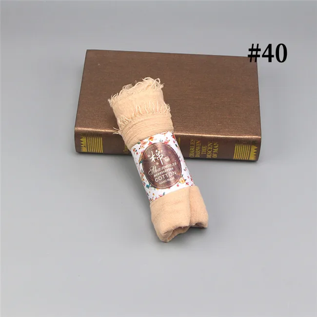 color40MSL090 Цена, 70*180 см, Женский мусульманский хиджаб, шарф, femme musulman, мягкий хлопок, платок, исламский хиджаб, шали и обертывания - Цвет: color40MSL090