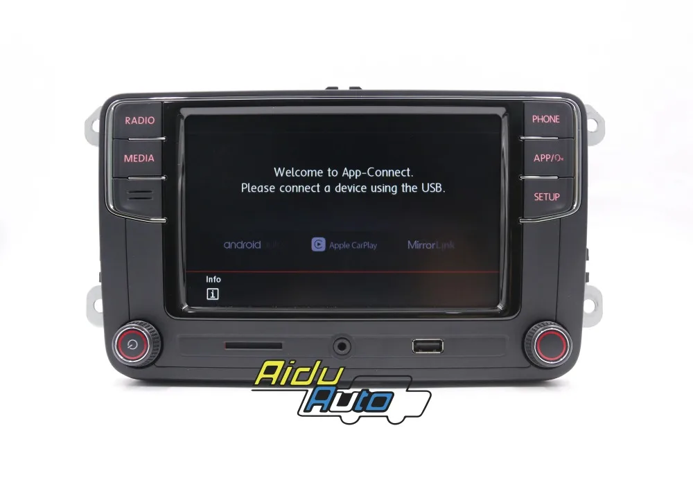 Carplay Android Авто R340G RCD330G Плюс Радио для VW Tiguan Golf 5 6 MK5 MK6 Passat Polo 6RF 035 187 F/E
