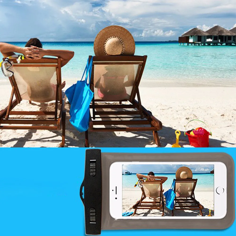 Дорожная водонепроницаемая сумка для плавания с повязками на руку чехол 6