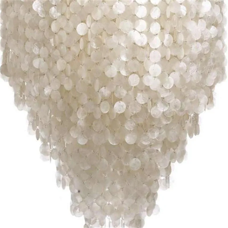 Современные белые люстры Capiz, светильник ing Lustre, подвесные лампы для ресторана, подвесной светильник, светильник kithcen, светильник avize