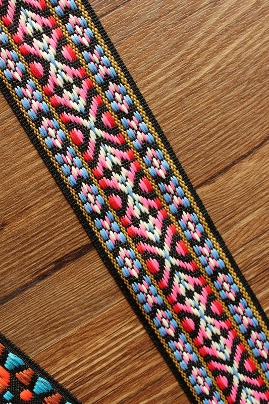 5 ярдов/партия плетеная жаккардовая лента 4 6 см с геометрическим рисунком|jacquard