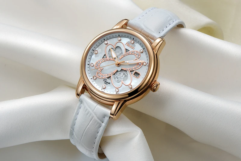 Женские кварцевые часы Nesun Switzerland с бриллиантом N9067 4|wristwatch brand|wristwatch womenwristwatches clock |