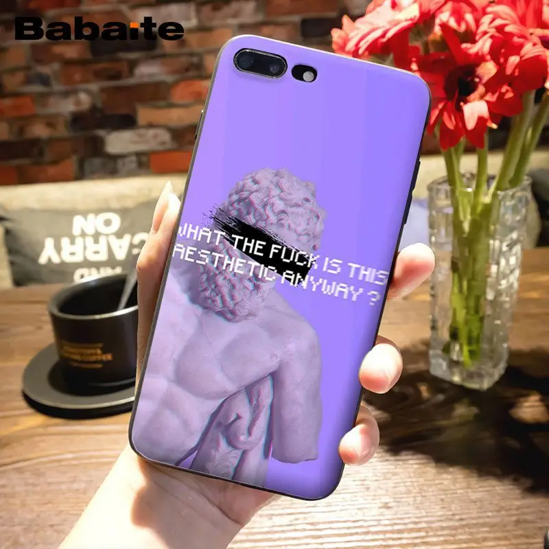 Babaite альтернативные статуи искусство DIY чехол для телефона с рисунком для iPhone 8, 7, 6, 6 S, Plus, 5, 5S SE XR X XS MAX Coque 11 11pro 11» бетонный завод