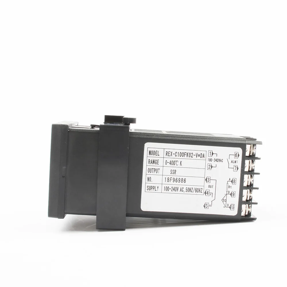 REX-C100 цифровой PID Температура контроллер термостат ССР Выход+ Max.40A ССР реле+ K термопары+ теплоотвод термометр цифровой