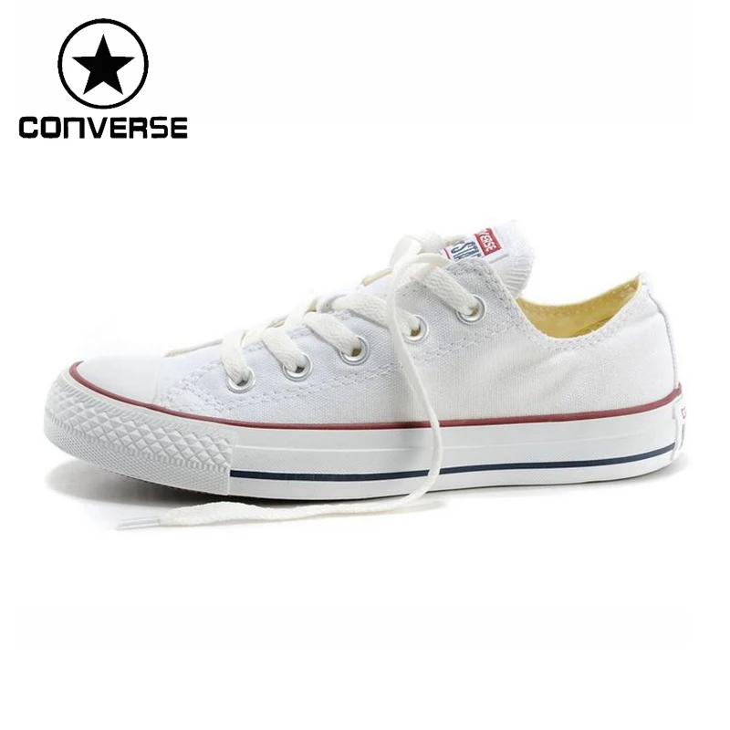 Классические парусиновые туфли унисекс Converse оригинальные для скейтбординга с