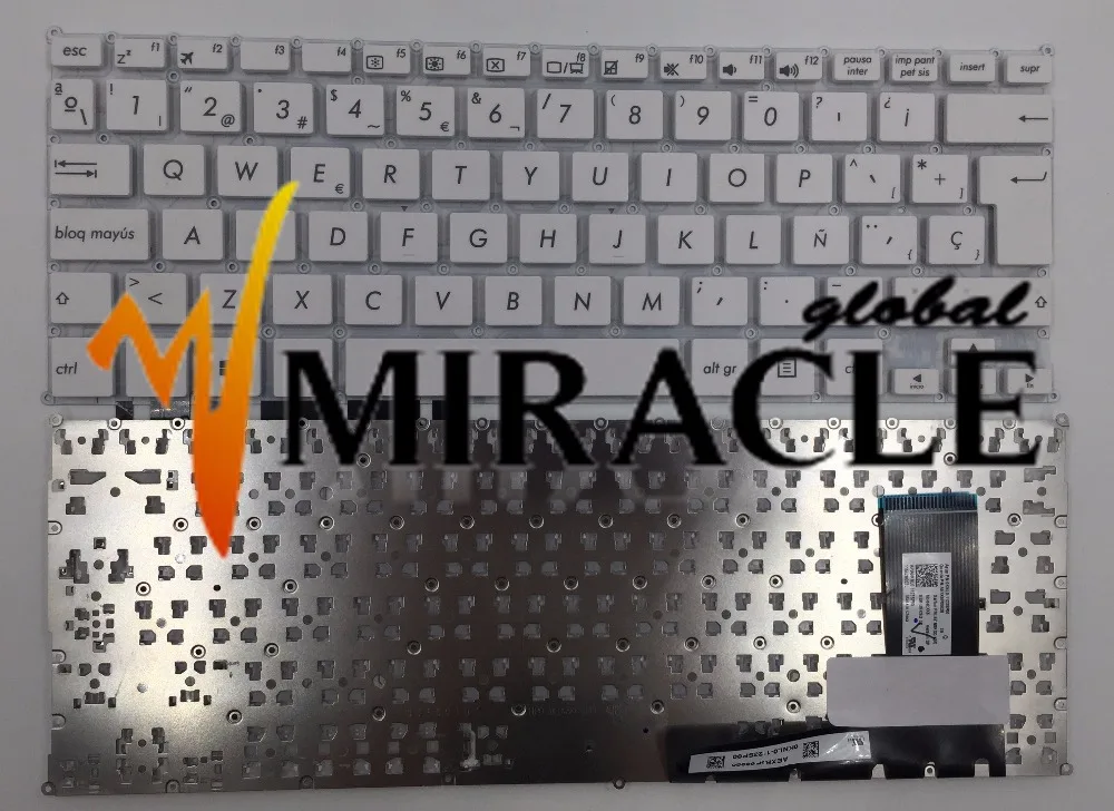 

laptop keyboard For ASUS Eeebook X205 X205T X205TA E201 E202 TP21 SP/LA Spanish version 9Z.N8KSQ.K0S 0KNL0-1123SP00