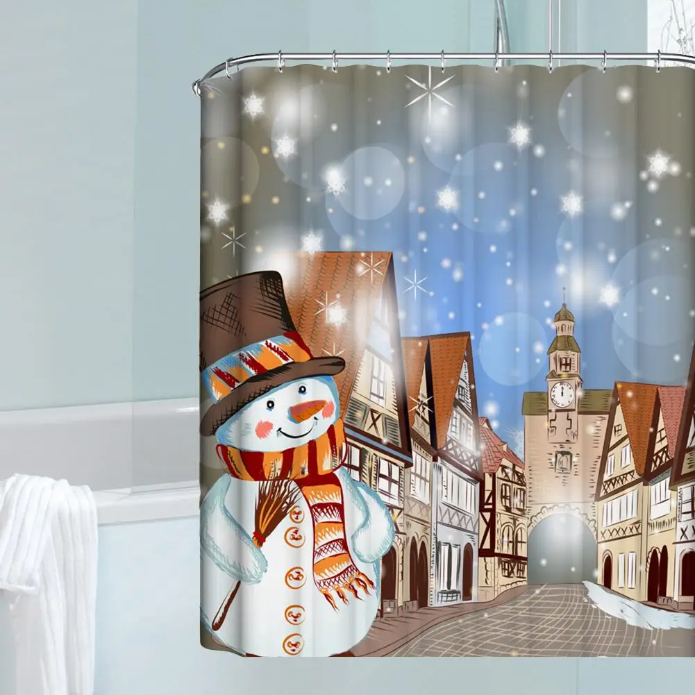 Рождественская серия снеговика цифровая печать водонепроницаемая ткань