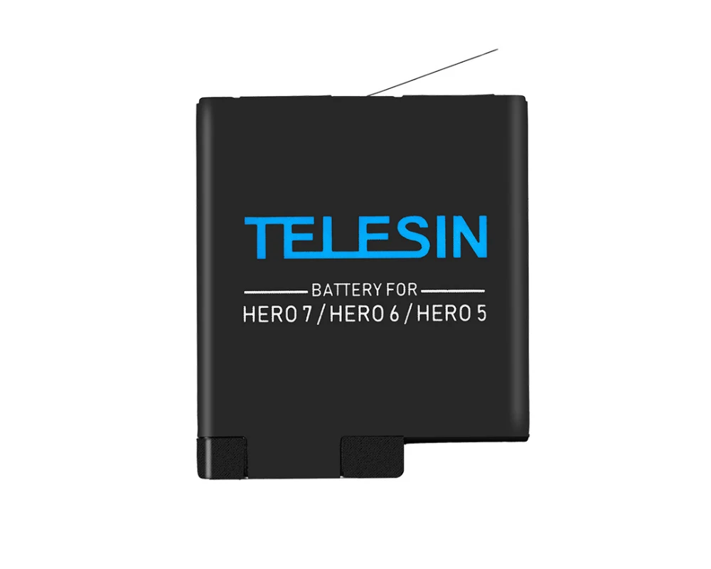 TELESIN 3-way зарядное устройство и 3 комплект аккумуляторов, зарядный ящик для хранения с заменой батареи для GoPro Hero 7 Black Hero 5 6