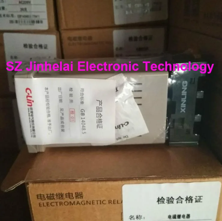 100% новое и оригинальное HHS6 2 C Lin реле времени DC24V AC220V (прилагается базовая