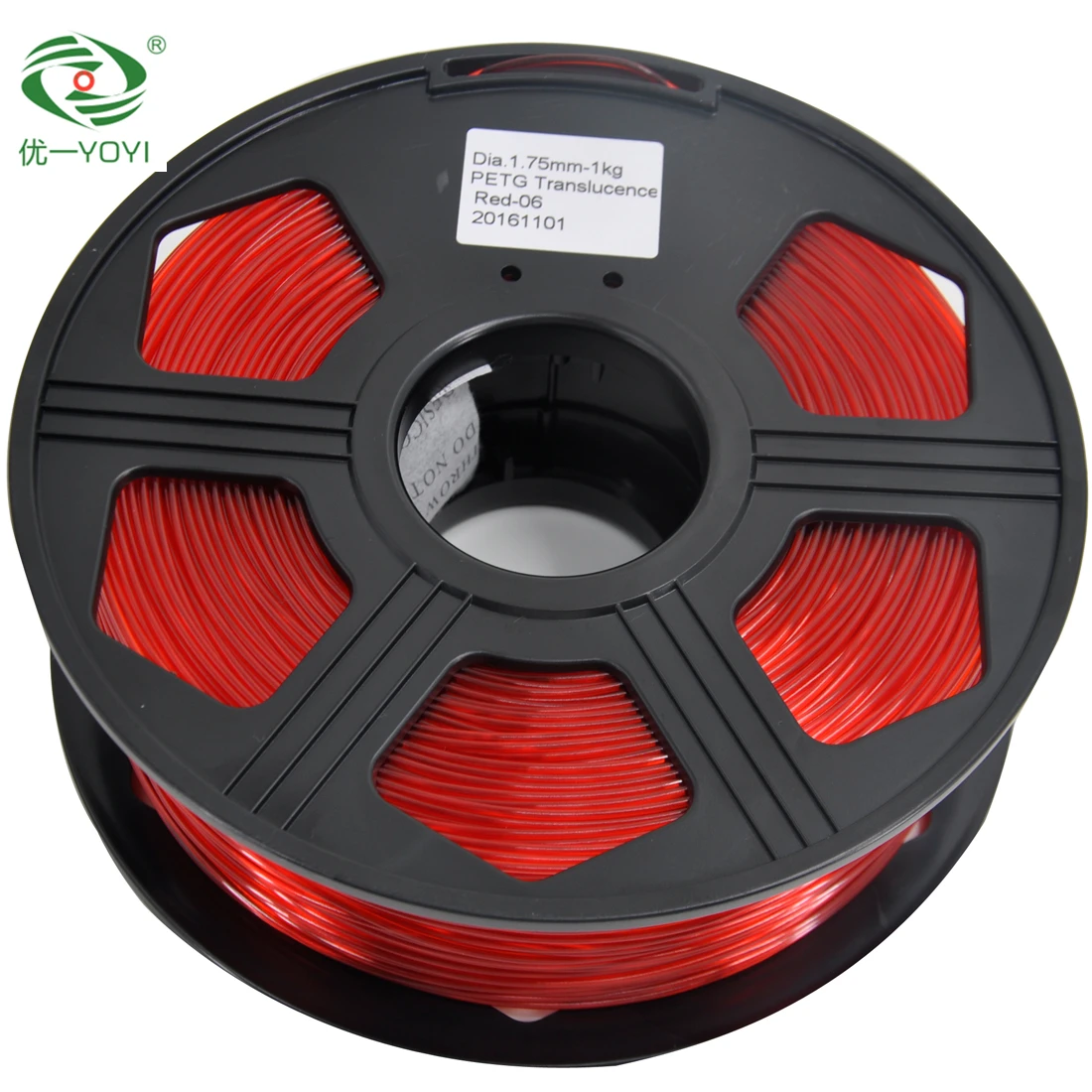 YOYI 1 75 мм PETG 3D Принтер Нити красный диаметр точность +/ 0 03 кг/катушка для