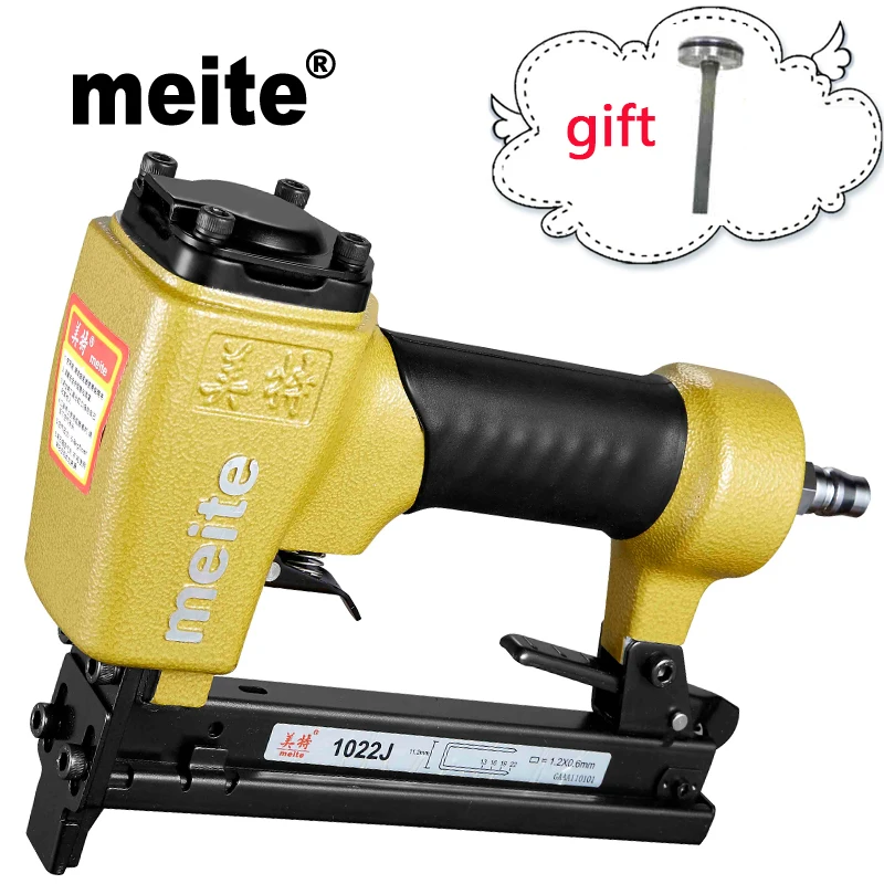 Meite 1022J пневматический штапельный гвоздильщик 20ga пневматический гвоздь степлер для обивки Jun.14 инструмент обновления