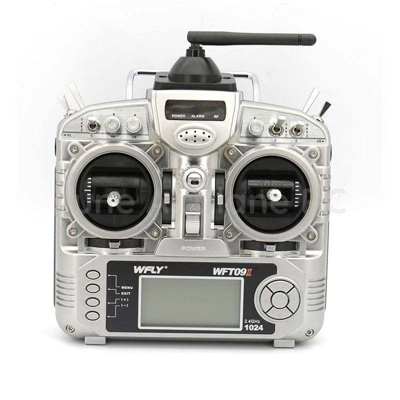 WFLY WFT09II 9 6 12 0 в 2 4G 9CH RC передатчик FPV пульт дистанционного управления PPM/PCMS1024 ЖК