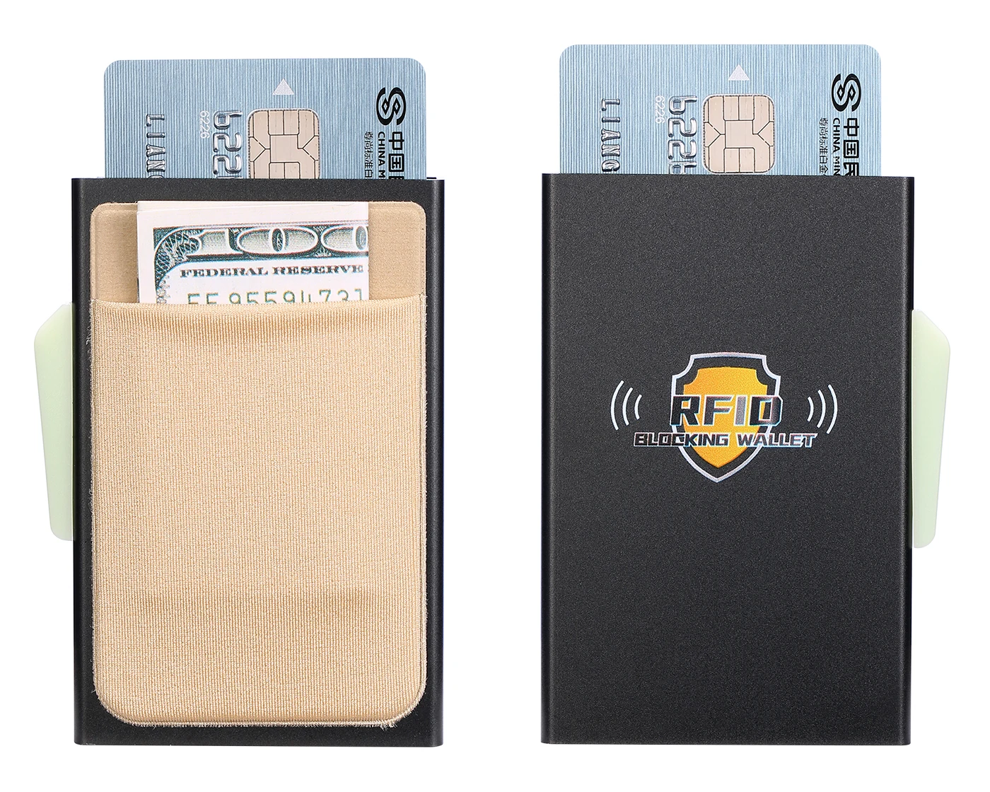 BISI GORO RFID бизнес горячий держатель для кредитных карт многофункциональный автоматический алюминиевый чехол для карт мужской кошелек для монет тонкий кошелек