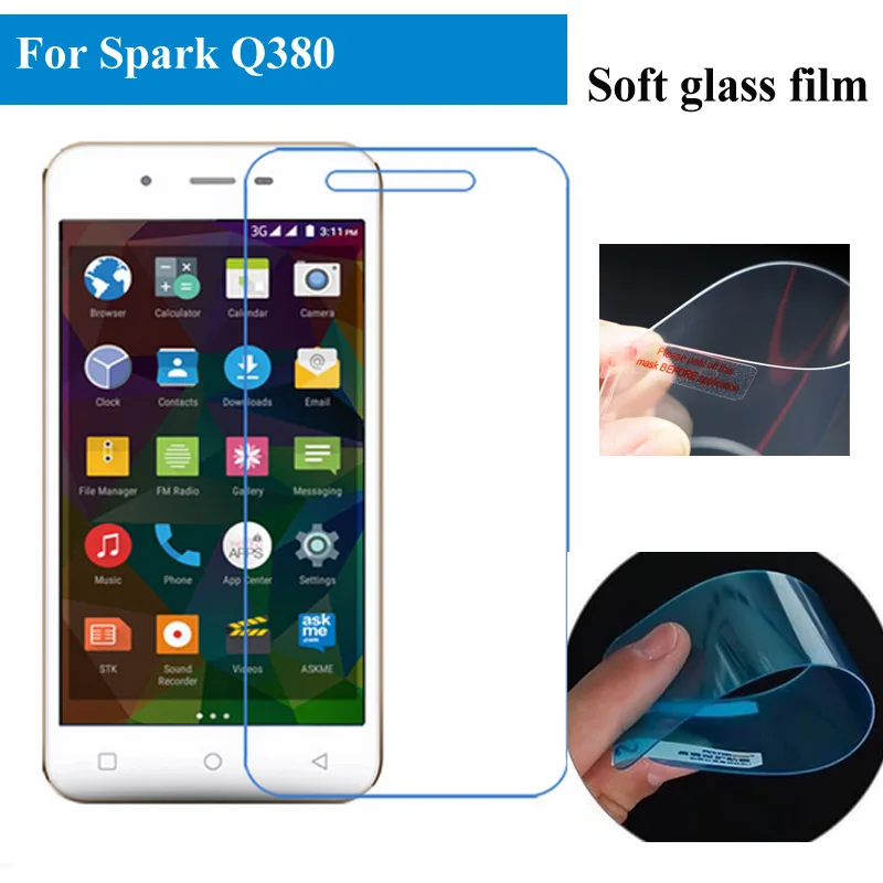 Для Micromax Canvas power AQ5001 Spark Q380 Q392 E313 Защита Экрана Мягкая нано Взрывозащищенная защитная пленка
